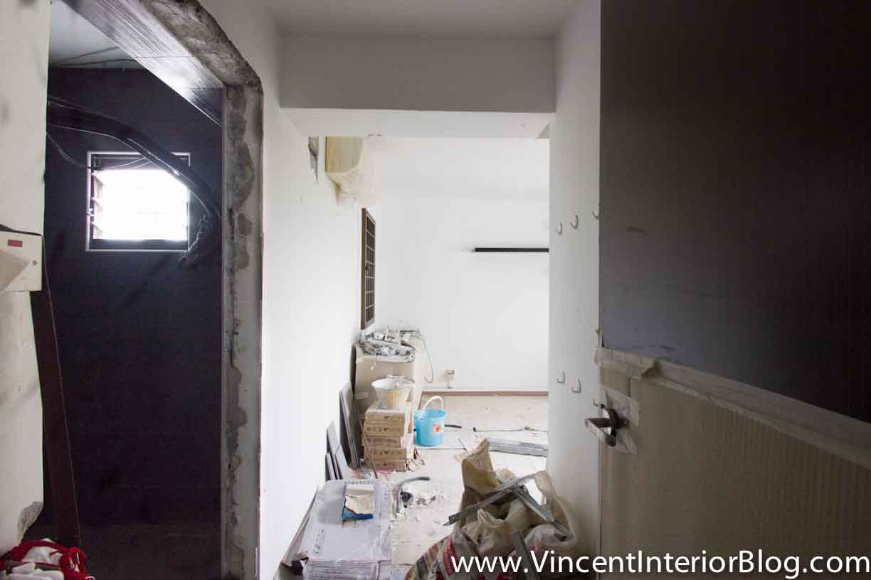 5 room HDB at Jalan Tenteram Part 5 Tiling-Master Room 17