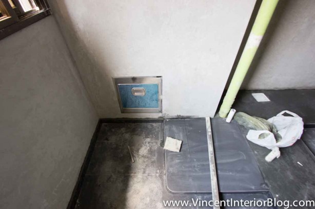 HDB 4 Room Potong Pasir BEhome renovation rubbish chute HDB 4 Rm PP BEhome P2-RS7
