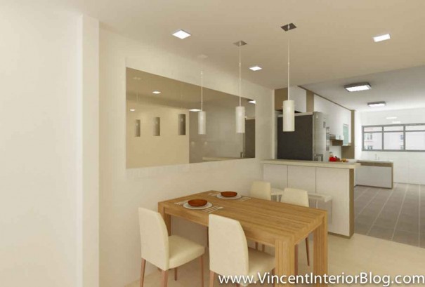 5 room HDB Yishun renovation Interior Design BEhome Design Concept-Perspective 3