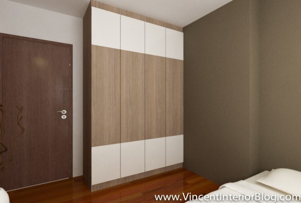 BEhome Design concept 4 room HDB-common room wardrobe